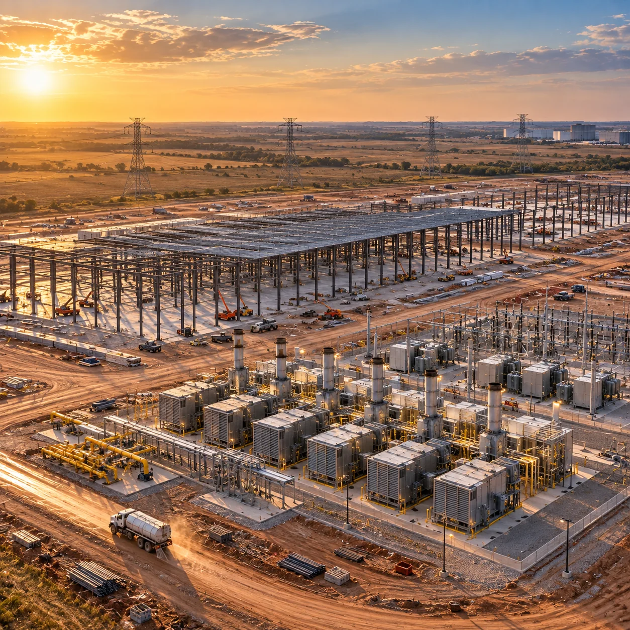 Taylor’s 1 GW Campus Approval Shows How Data Centers Will Bring Their Own Power